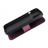Rvelon iPhone 15 Etui 4 Kortlomme MagSafe Lilla
