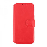 Rvelon iPhone 15 Etui 4 Kortlomme MagSafe Rød