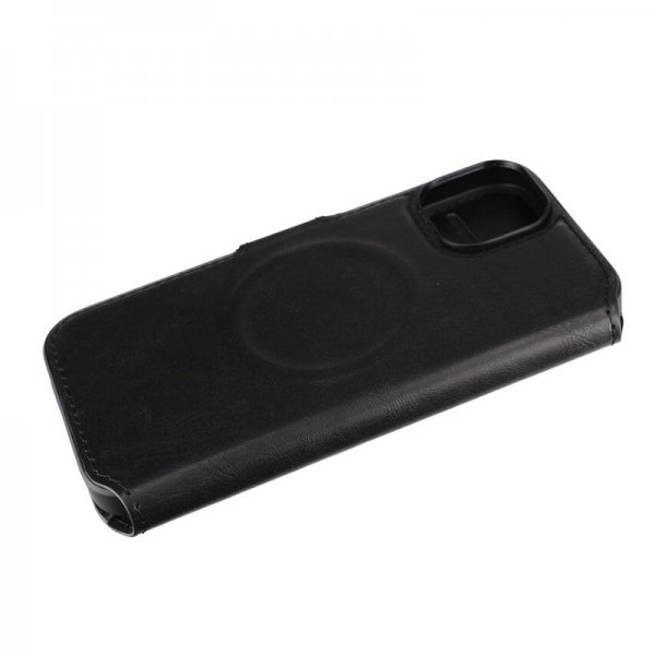 Rvelon iPhone 15 Etui 4 Kortlomme MagSafe Svart