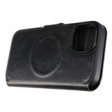 Rvelon iPhone 15 Etui 4 Kortlomme MagSafe Svart