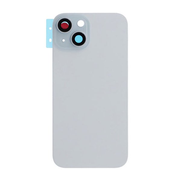 iPhone 15 Plus Baksideglass med Magsafe-magnet - Blå