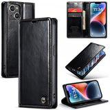 CaseMe iPhone 15 Plus Etui 003 Series Svart