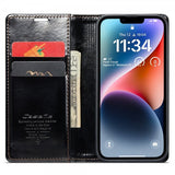 CaseMe iPhone 15 Plus Etui 003 Series Svart