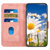 iPhone 15 Plus Etui Blomstermønster Rosa