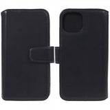 Nordic Covers iPhone 15 Plus Etui Essential Leather Raven Black