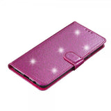 iPhone 15 Plus Etui Glitter Magenta