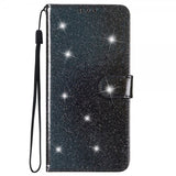 iPhone 15 Plus Etui Glitter Svart