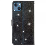 iPhone 15 Plus Etui Glitter Svart