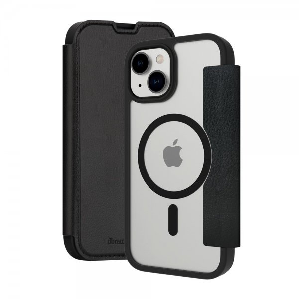 dbramante1928 iPhone 15 Plus Etui Helsinki MagSafe Clear/Black