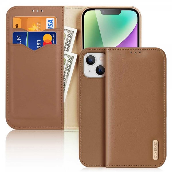 Dux Ducis iPhone 15 Plus Etui Hivo Series Brun