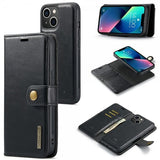Dg.Ming iPhone 15 Plus Etui Avtagbart Deksel Svart