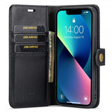 Dg.Ming iPhone 15 Plus Etui Avtagbart Deksel Svart