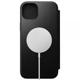 Nomad iPhone 15 Plus Etui Modern Leather Folio Svart