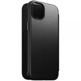 Nomad iPhone 15 Plus Etui Modern Leather Folio Svart