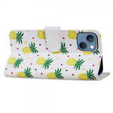 iPhone 15 Plus Etui Motiv Ananas