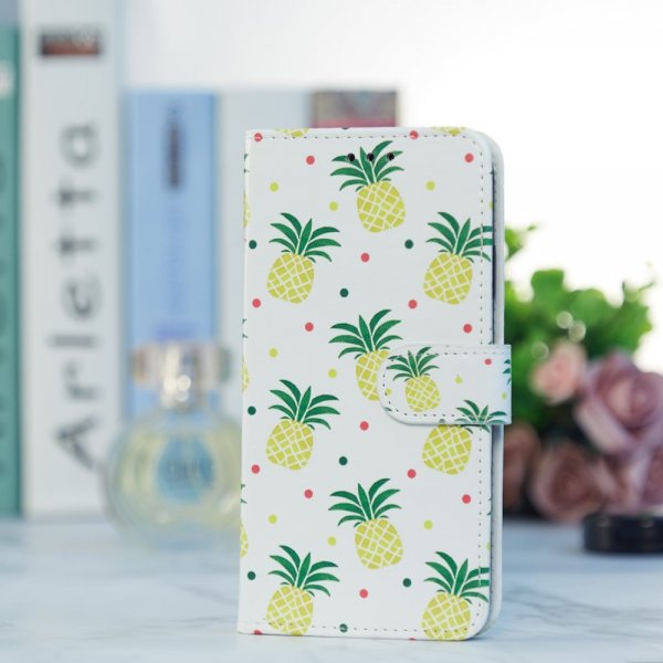 iPhone 15 Plus Etui Motiv Ananas