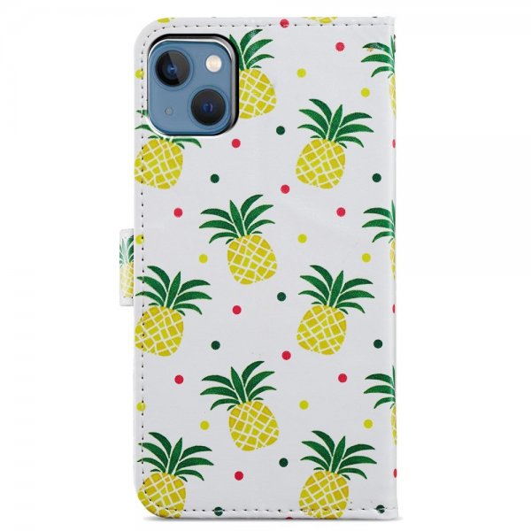 iPhone 15 Plus Etui Motiv Ananas