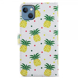 iPhone 15 Plus Etui Motiv Ananas