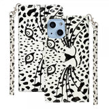 iPhone 15 Plus Etui Motiv Leopard