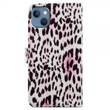 iPhone 15 Plus Etui Motiv Leopardmønster