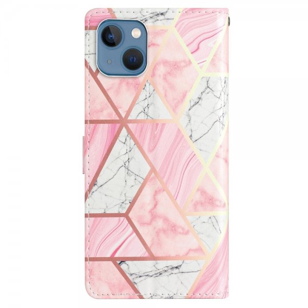 iPhone 15 Plus Etui Motiv Røda Blomster