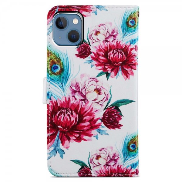 iPhone 15 Plus Etui Motiv Røda Rosor