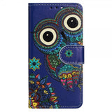 iPhone 15 Plus Etui Motiv Ugle Mandala
