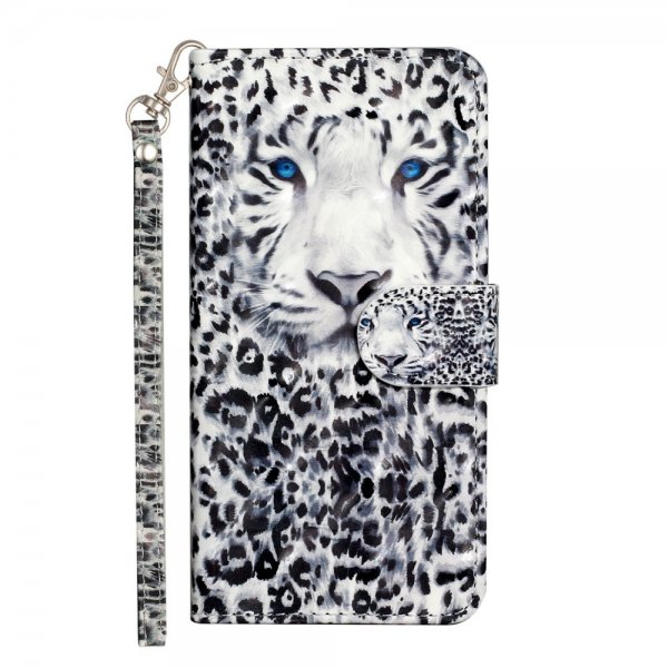 iPhone 15 Plus Etui Motiv Hvit Tiger