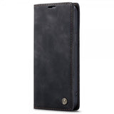 CaseMe iPhone 15 Plus Etui Retro Flip Svart