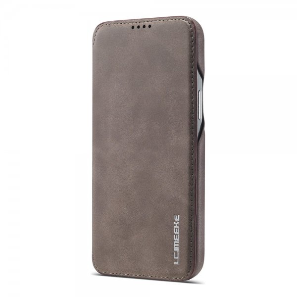 Lc.Imeeke iPhone 15 Plus Etui Retro Kaffe