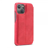 Lc.Imeeke iPhone 15 Plus Etui Retro Rød