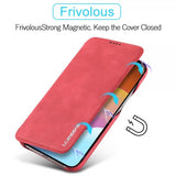 Lc.Imeeke iPhone 15 Plus Etui Retro Rød
