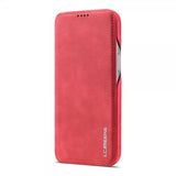 Lc.Imeeke iPhone 15 Plus Etui Retro Rød