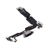 iPhone 15 Plus ladekontakt med flexkabel - svart