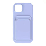 iPhone 15 Plus Deksel Kortholder Lilla