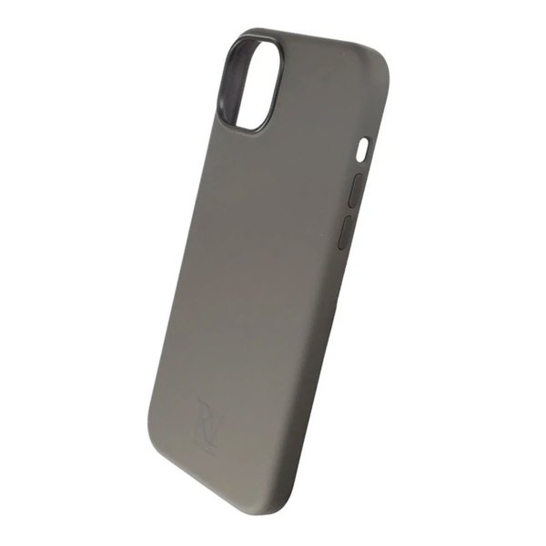 Rvelon iPhone 15 Plus Deksel Silikon MagSafe Grå
