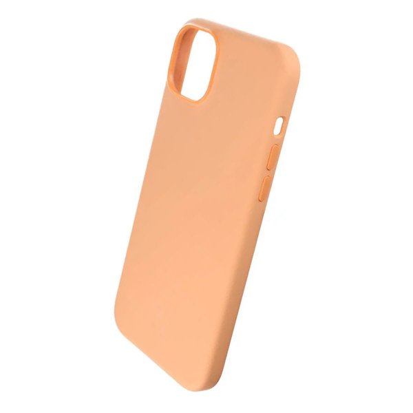 Rvelon iPhone 15 Plus Deksel Silikon MagSafe Gul