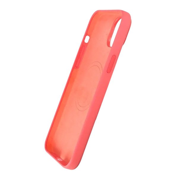 Rvelon iPhone 15 Plus Deksel Silikon MagSafe Rød
