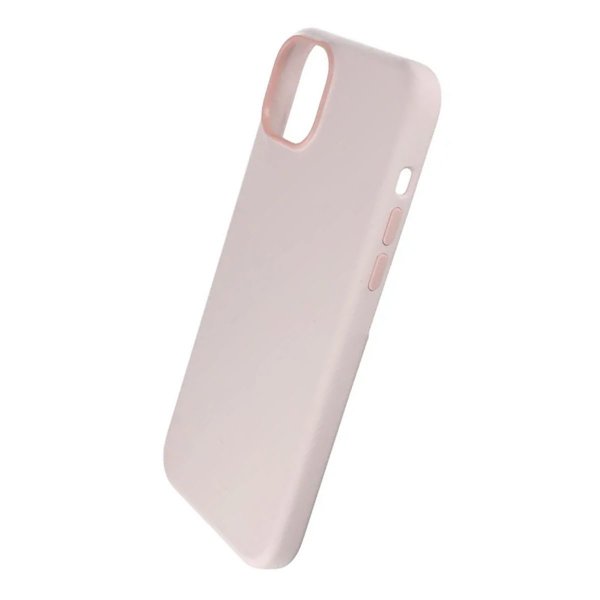 Rvelon iPhone 15 Plus Deksel Silikon MagSafe Rosa