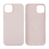 Rvelon iPhone 15 Plus Deksel Silikon MagSafe Rosa