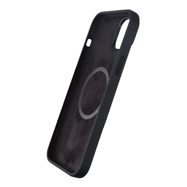 Rvelon iPhone 15 Plus Deksel Silikon MagSafe Svart
