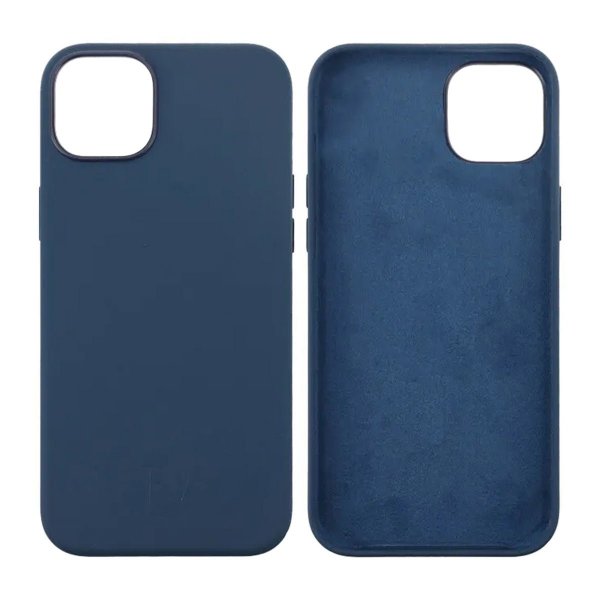 Rvelon iPhone 15 Plus Deksel Silikon Blå