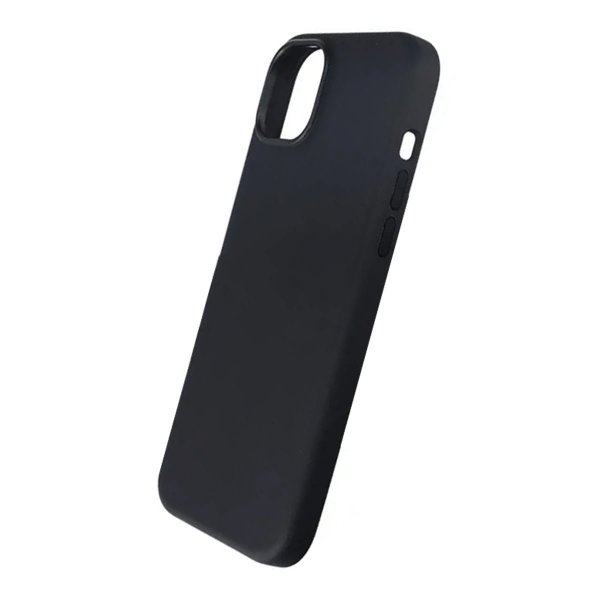 Rvelon iPhone 15 Plus Deksel Silikon Svart