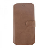 Rvelon iPhone 15 Plus Etui Ekte Skinn Brun