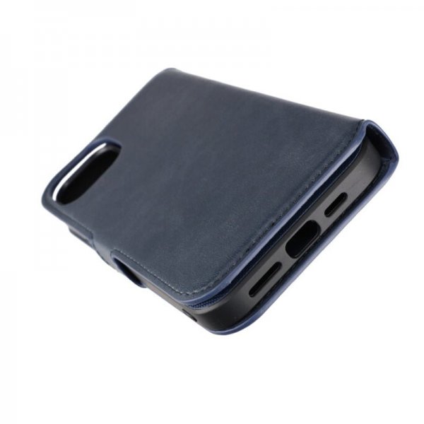 Rvelon iPhone 15 Plus Etui Detachable Wallet Case Blå