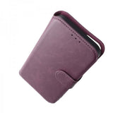 Rvelon iPhone 15 Plus Etui Detachable Wallet Case Lilla