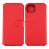 Rvelon iPhone 15 Plus Etui Detachable Wallet Case Rød