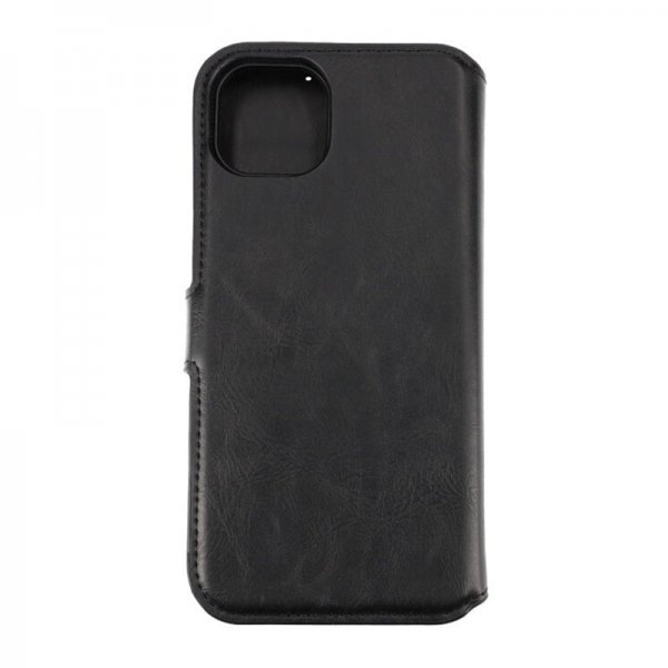 Rvelon iPhone 15 Plus Etui Detachable Wallet Case Svart