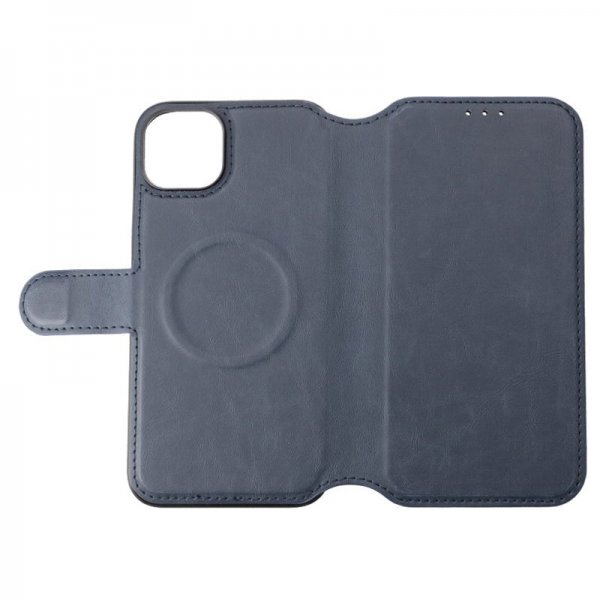Rvelon iPhone 15 Plus Etui 4 Kortlomme MagSafe Blå