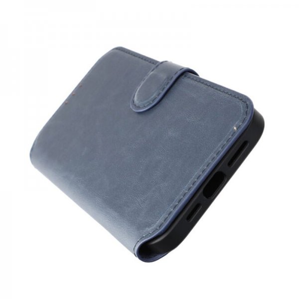 Rvelon iPhone 15 Plus Etui 4 Kortlomme MagSafe Blå